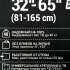 Кронштейн для телевизора Holder LCD-T4612, 32-65", настенный, наклон,  черный [lcd-t4612-b]